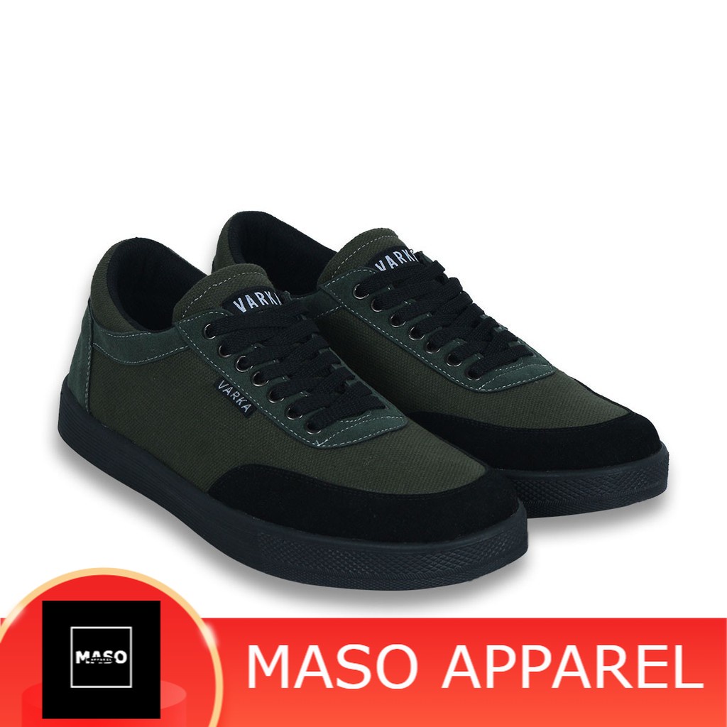 Sepatu Sneakers Pria Terbaru V 626 Brand Varka Sepatu Kets Kasual untuk sekolah kuliah kerja