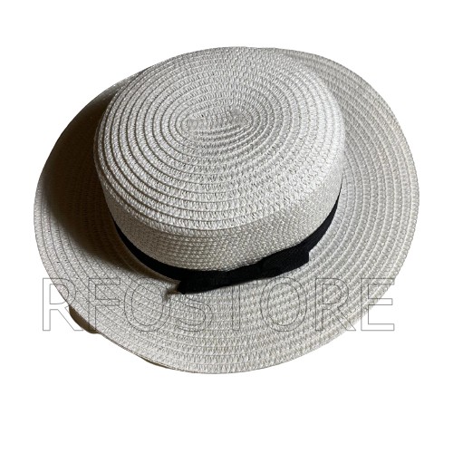 TOPI PANTAI ANAK BAYI BOATER HAT-Putih