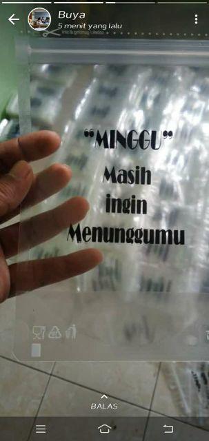 Standing Pouch 13x 21 Sablon