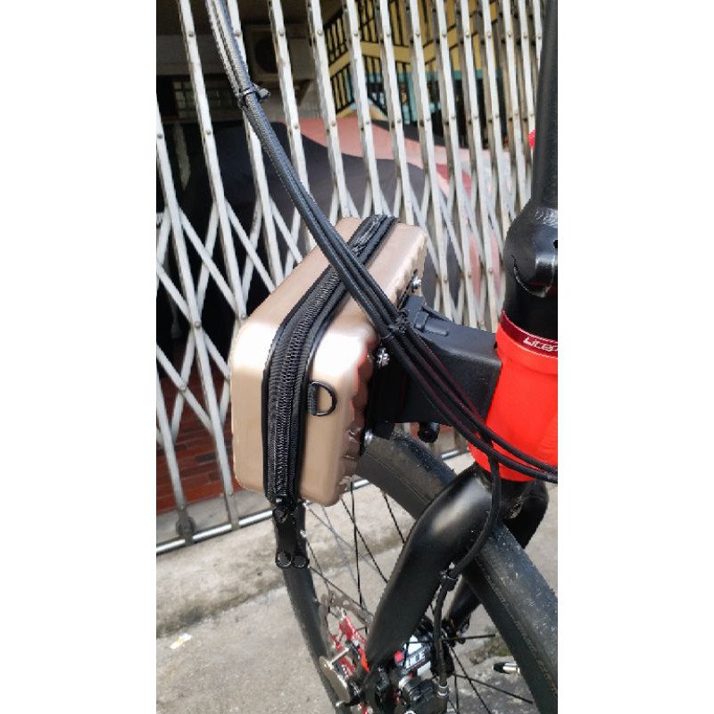 Bracket Front Block Tas Adapter Sepeda Lipat