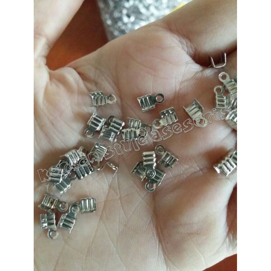 Silakan Order Penjepit tali kulit  penjepit tali kalung 3mm terakhir