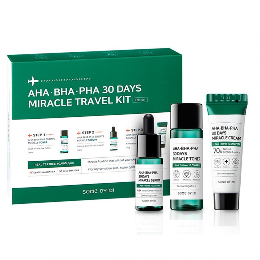 [BPOM] SOMEBYMI AHA BHA PHA MIRACLE TRAVEL KIT (ISI 3)