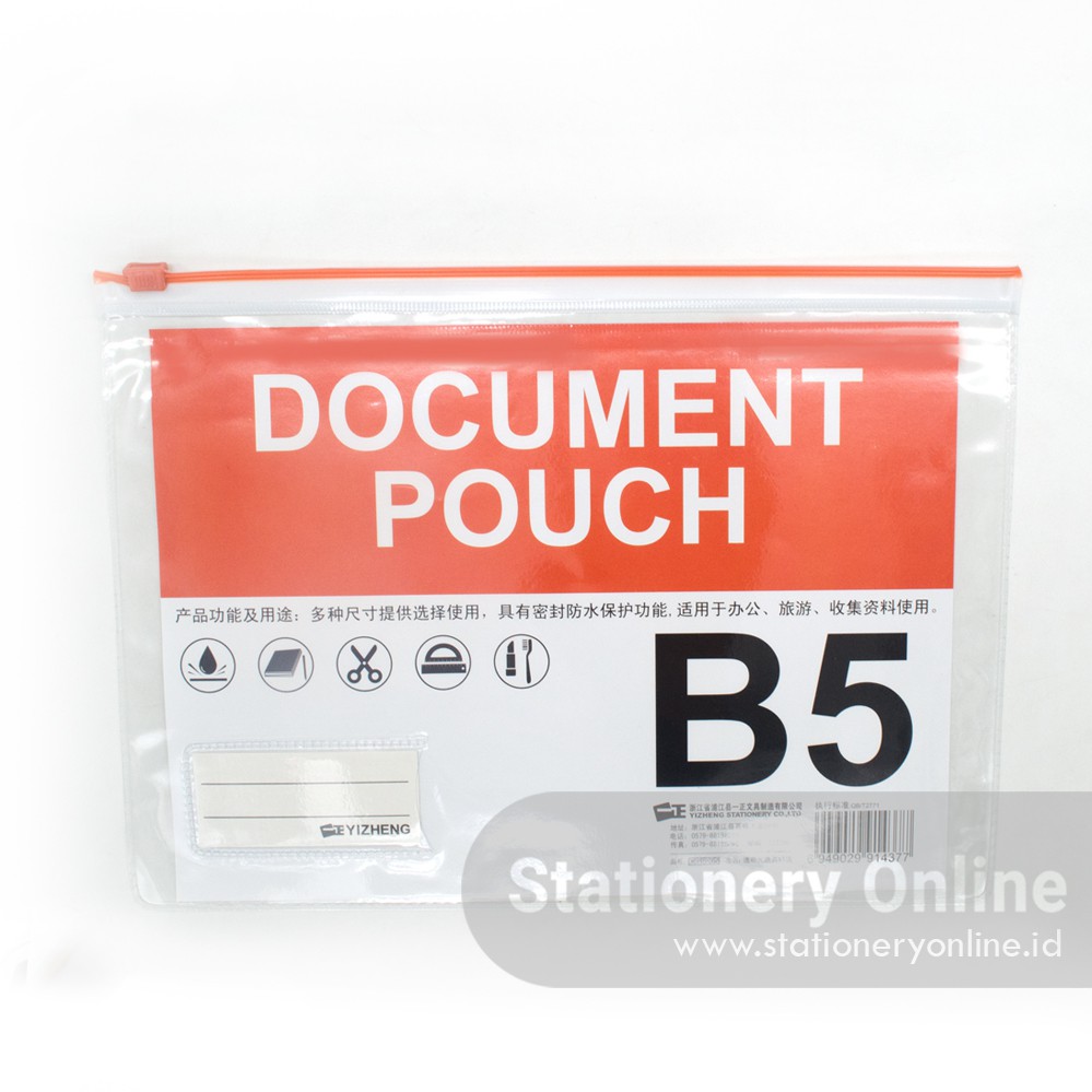 Ukuran Plastik Name Tag B5