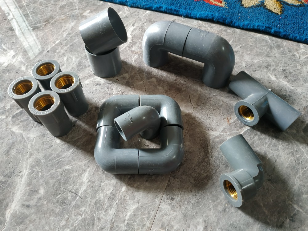 Kdd Kuningan 1/2 Inc - Knee Drat Dalam - Faucet Elbow Metal