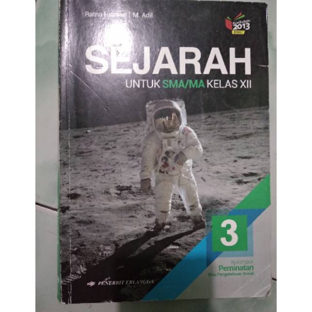 [preloved] erlangga sejarah peminatan kelas xii 12 3 sma ratna hapsari k13 revisi bekas k13n
