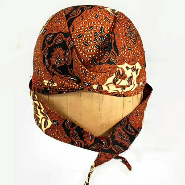 Blangkon khas jogja motif batik sliwir