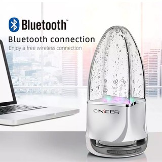CINSEER aqua speaker bluetooth portable air mancur | Shopee Indonesia