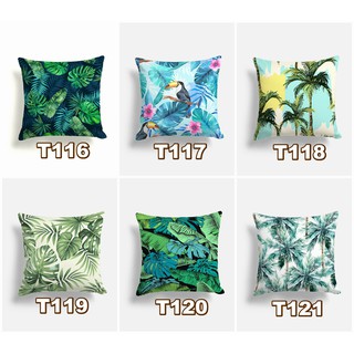  Bantal Kursi Sofa  Motif Cactus Zodiak Tropical 