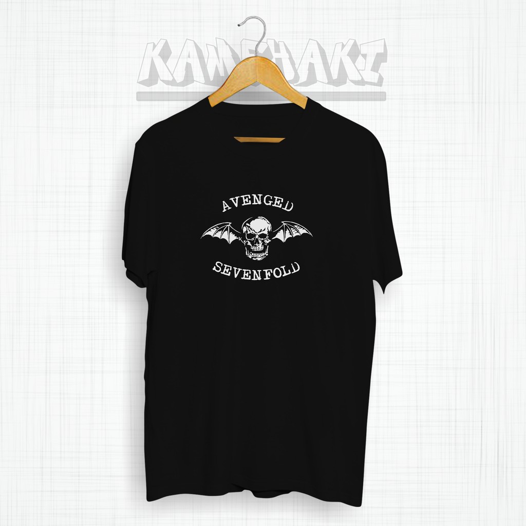Kaos AVENGED SEVEN FOLD / Kaos A7X / Kaos Musik / Kaos Band / Baju Distro Pria Wanita / Grosir Kaos