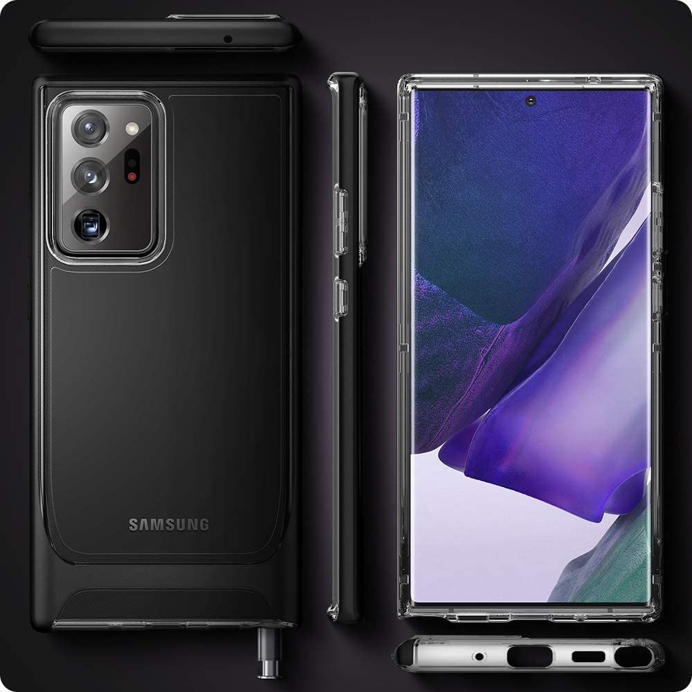Case Samsung Galaxy Note 20 Ultra / Note 20 Spigen Neo Hybrid CC Dual Layered Clear Casing