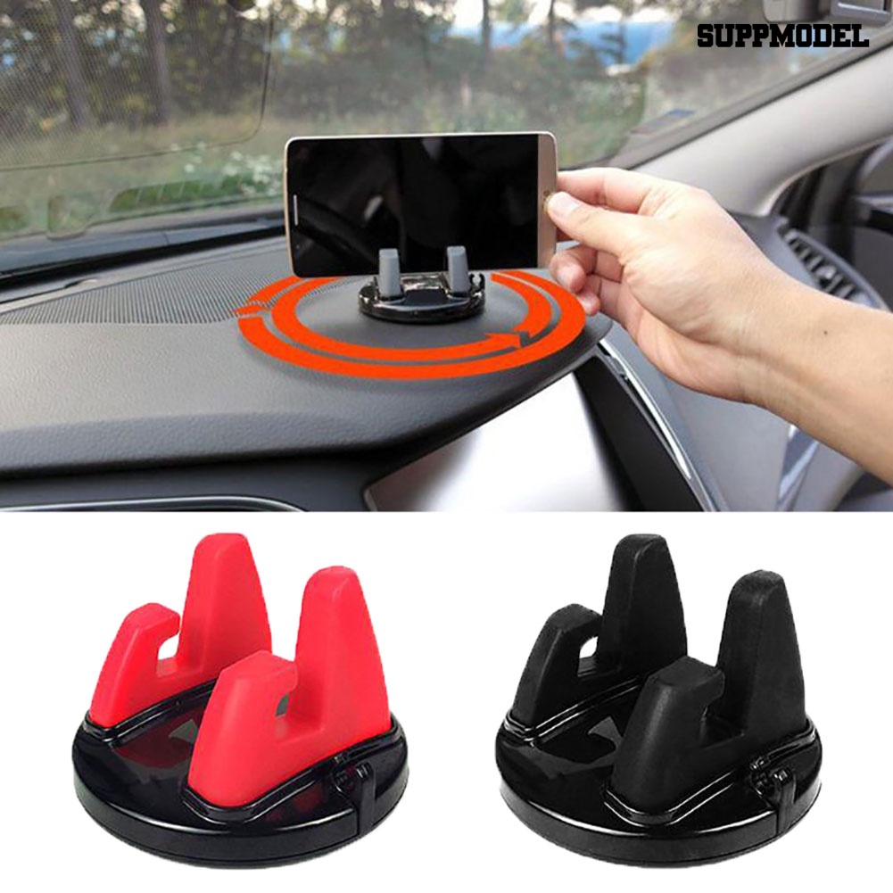 Sdl Stand Holder Handphone / GPS Universal Rotasi 360 Derajat Untuk Dashboard Mobil