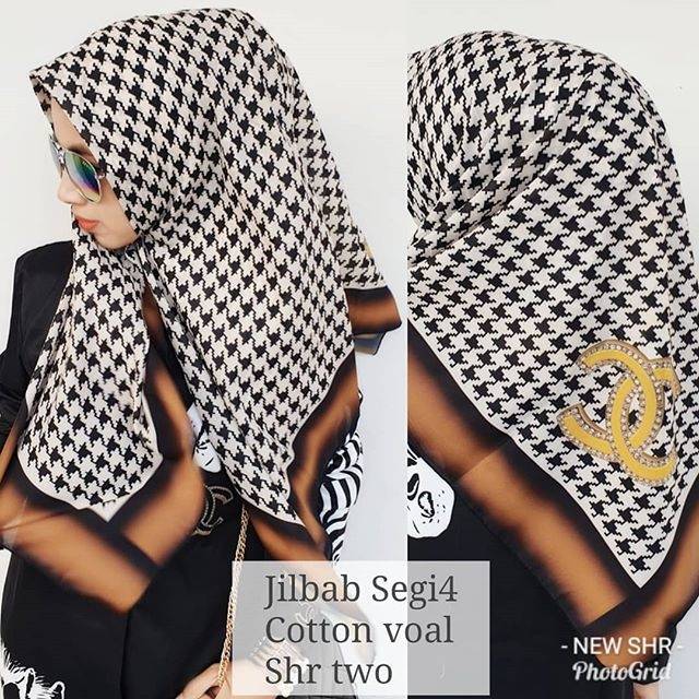 Jilbab khimar voal ori shr