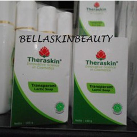 THERASKIN TRANSPARANT LACTIC SOAP ~ SABUN PADAT LACTIC MENCERAHKAN