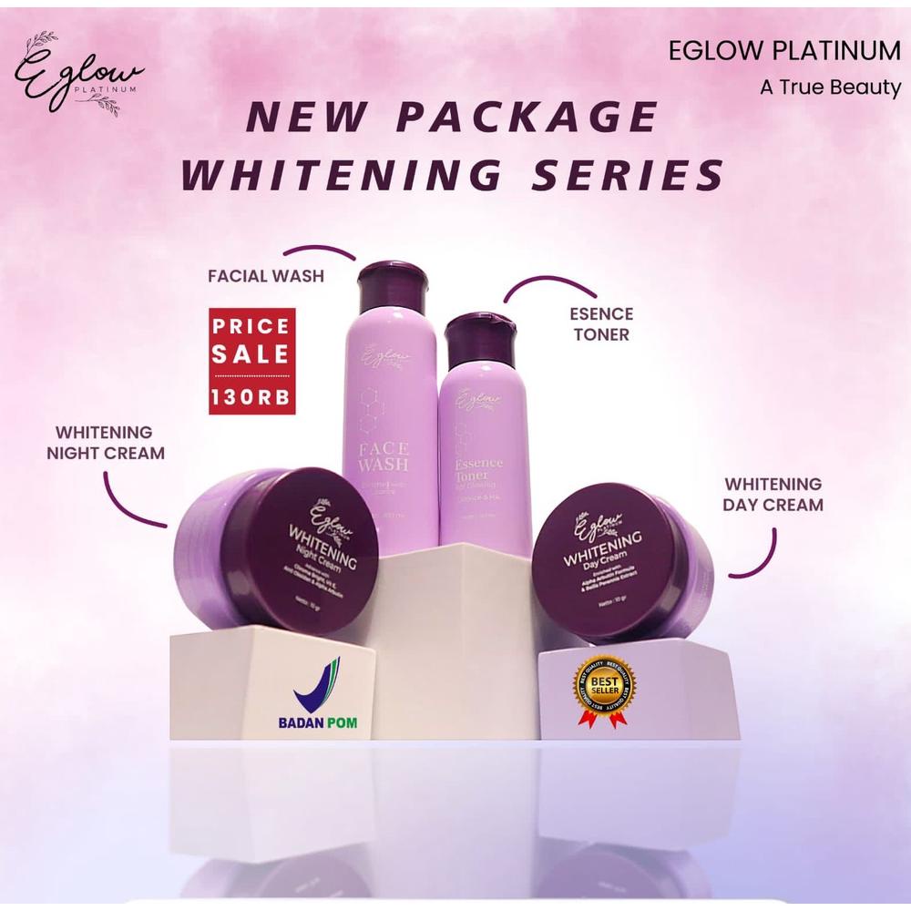 Paket Eglow Platinum Bpom / Eglow Whitening / Eglow Acne / Eglow Ultimate Ori 100%