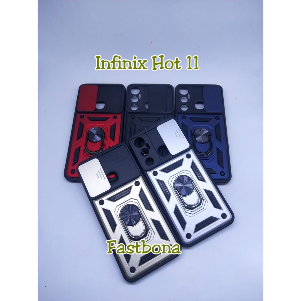 (Fast) Case Robot Infinix Hot 10s 10 Play 11 11 Play Note 11s 11 Nfc 11 Pro Smart 5 6 slide Protect 