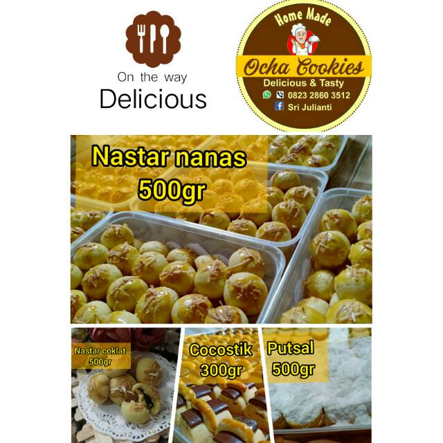 

nastar ngeprol homemade ocha cookies produksi setiap hari dijamin ras selalu fresh