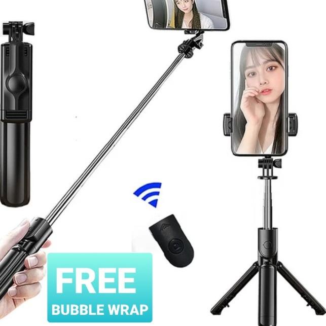 [MSL. 86576] <<Jeniuss>> TRIPOD S03 / SELFIE STICK TRIPOD TONGSIS BLUETOOTH PORTABLE S03