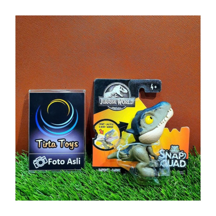 MATTEL SNAP SQUAD WAVE 5 DINO BARYONYX JURASSIC WORLD murah Berkualitas