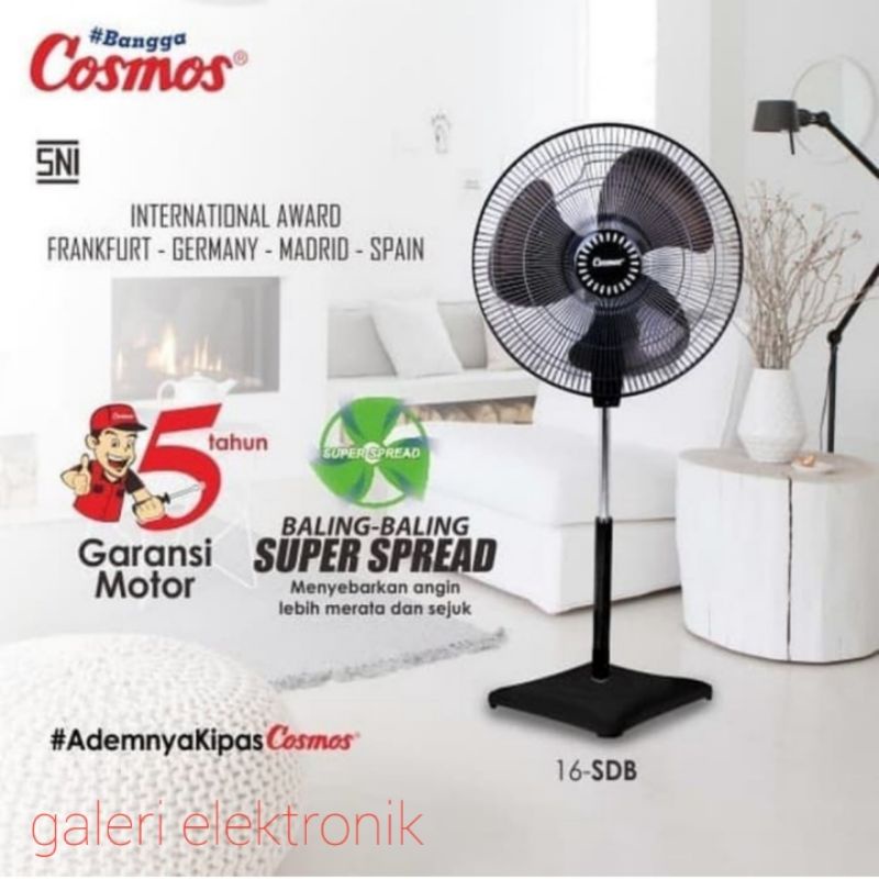 Kipas angin berdiri cosmos 16in,16 SDB