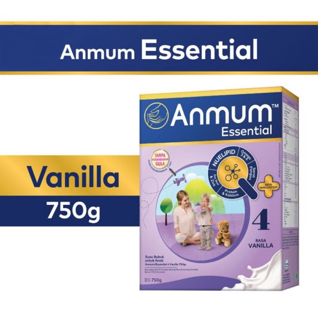 Anmum Essential 4 vanila 750gram anmum 4