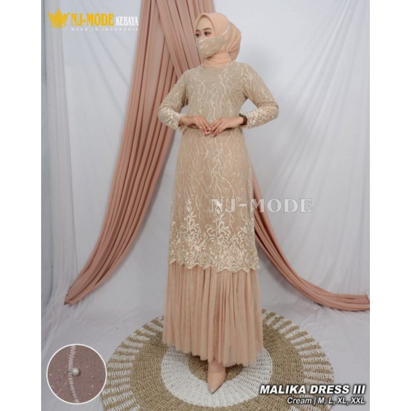 COD gamis tutu premium/gamis tulle terlaris