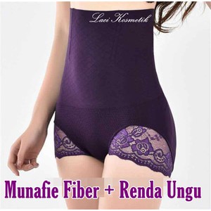 ✿ MADAME ✿ MUNAFIE HIGHT WAIST SLIM PANTS - MUNAFIE FIBER KORSET