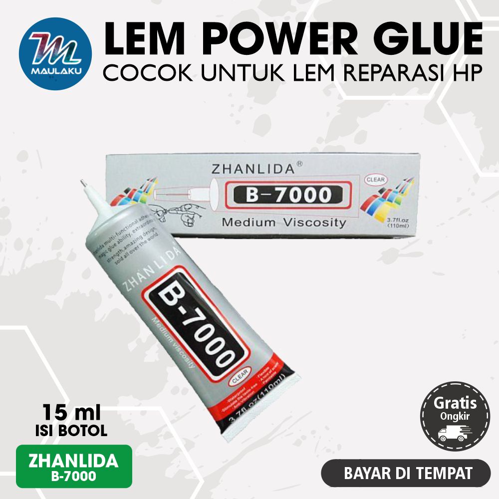 

Lem Touchscreen LCD HP Power Glue Strong Adhesive 15ML Bening - B-7000