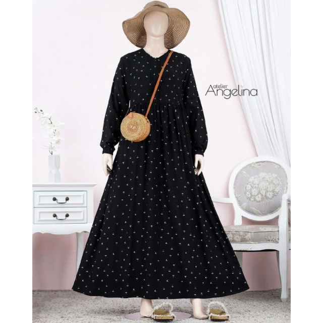 Sarah Dress AtelierAngelina Sailing Boat (Basic Viscose) size XS NWT