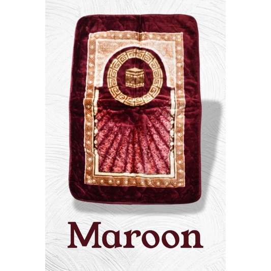 Sajadah Emboss / Sajadah empuk /  Sajadah tebal