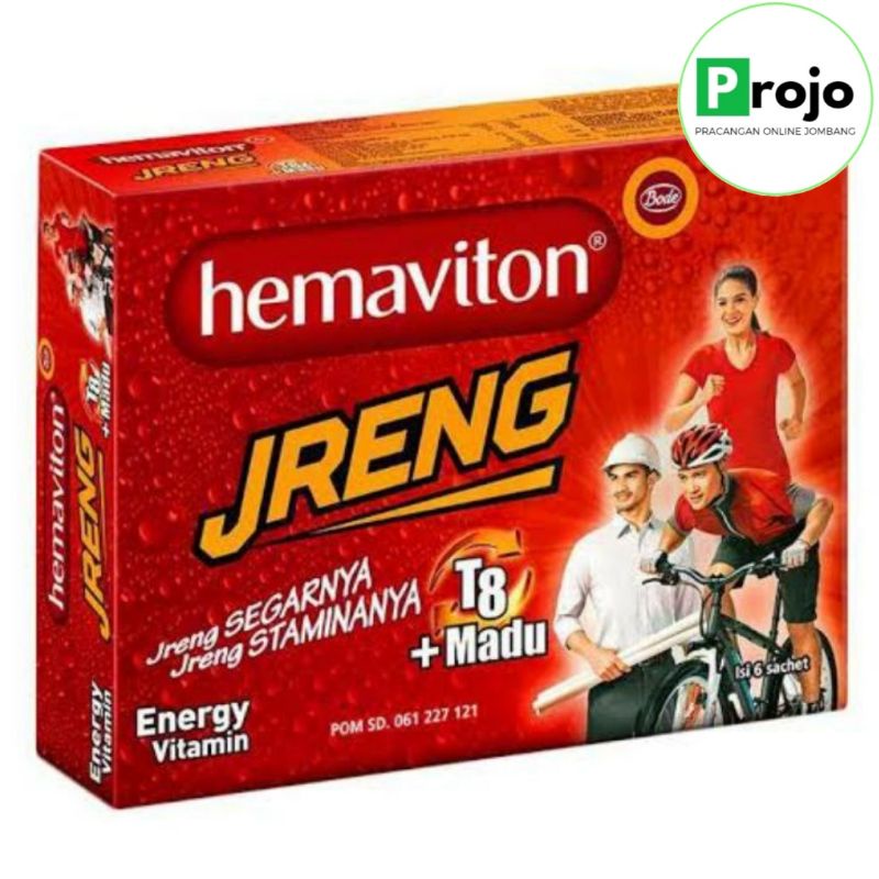 

Hemaviton Jreng Energi Drink Box 10 Sachet