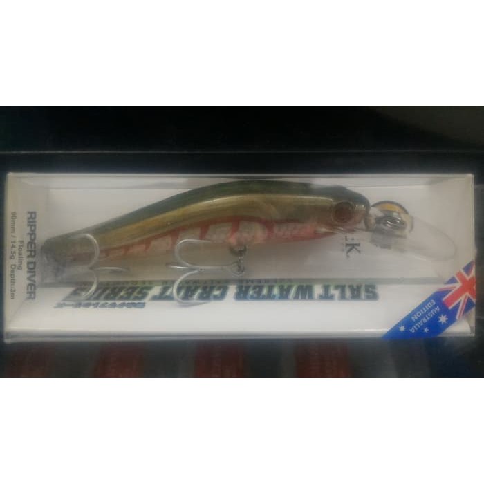 LURE CASTING & TROLLING ZEREK SALTWATER RIPPER DIVER SWRD90F3 WARNA 10