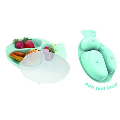 BABY SAFE Fish Plate With Lid | Piring Berbentuk Ikan dengan Penutup B355B &amp; B355S