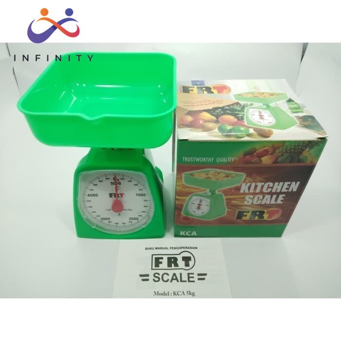 FRT TIMBANGAN KUE 5 KG - TIMBANGAN DUDUK DAPUR ANALOG 5KG⠀INF