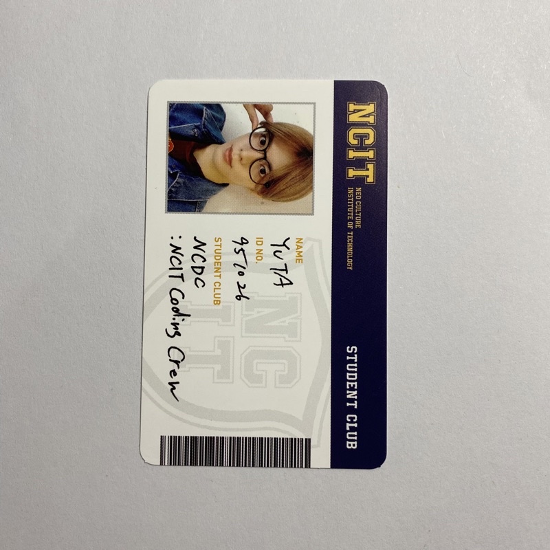 ID CARD YUTA NCIT