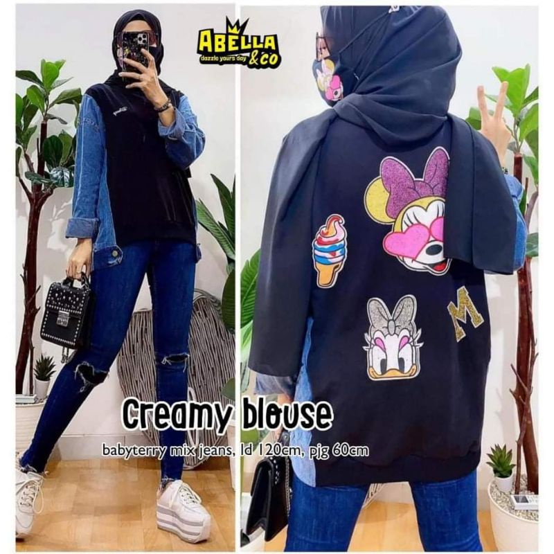 Creamy Blouse by ABELLA