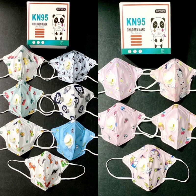 MASKER KN95 Anak RESPIRATOR/masker anak 3ply K1055