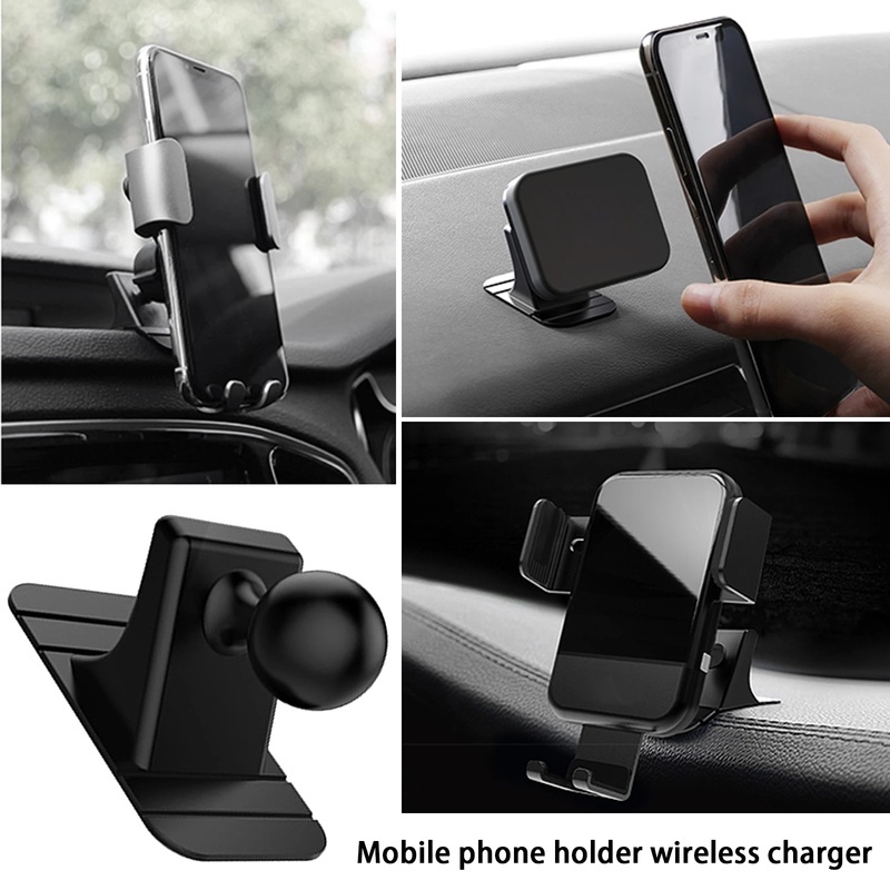 17mm /Retractable Windshield Dashboard Suction Phone GPS Mount Car Phone Holder / Universal Dashboard Suction Base/ Car Charger Gravity Holder Support