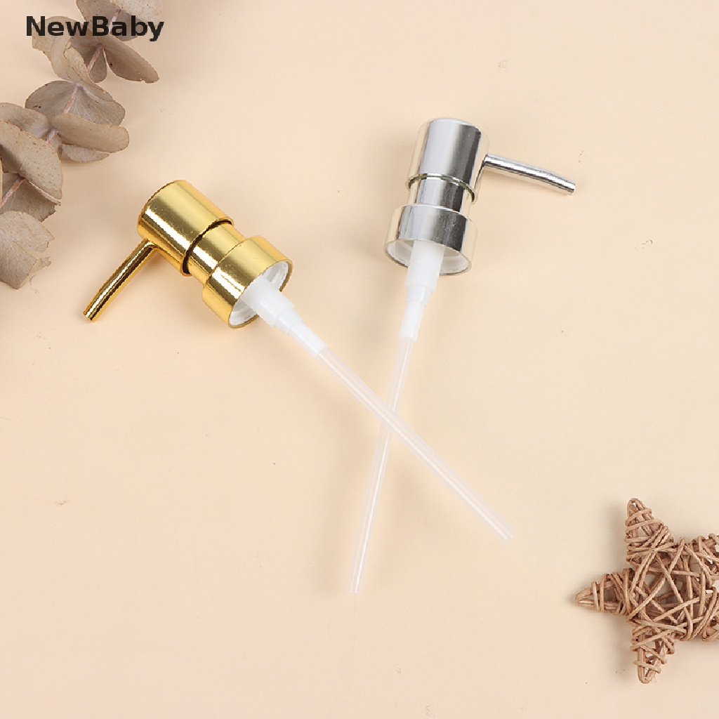 Kepala Pompa Dispenser Lotionsabun Cair Bahan Metal Dengan 28 Ulir