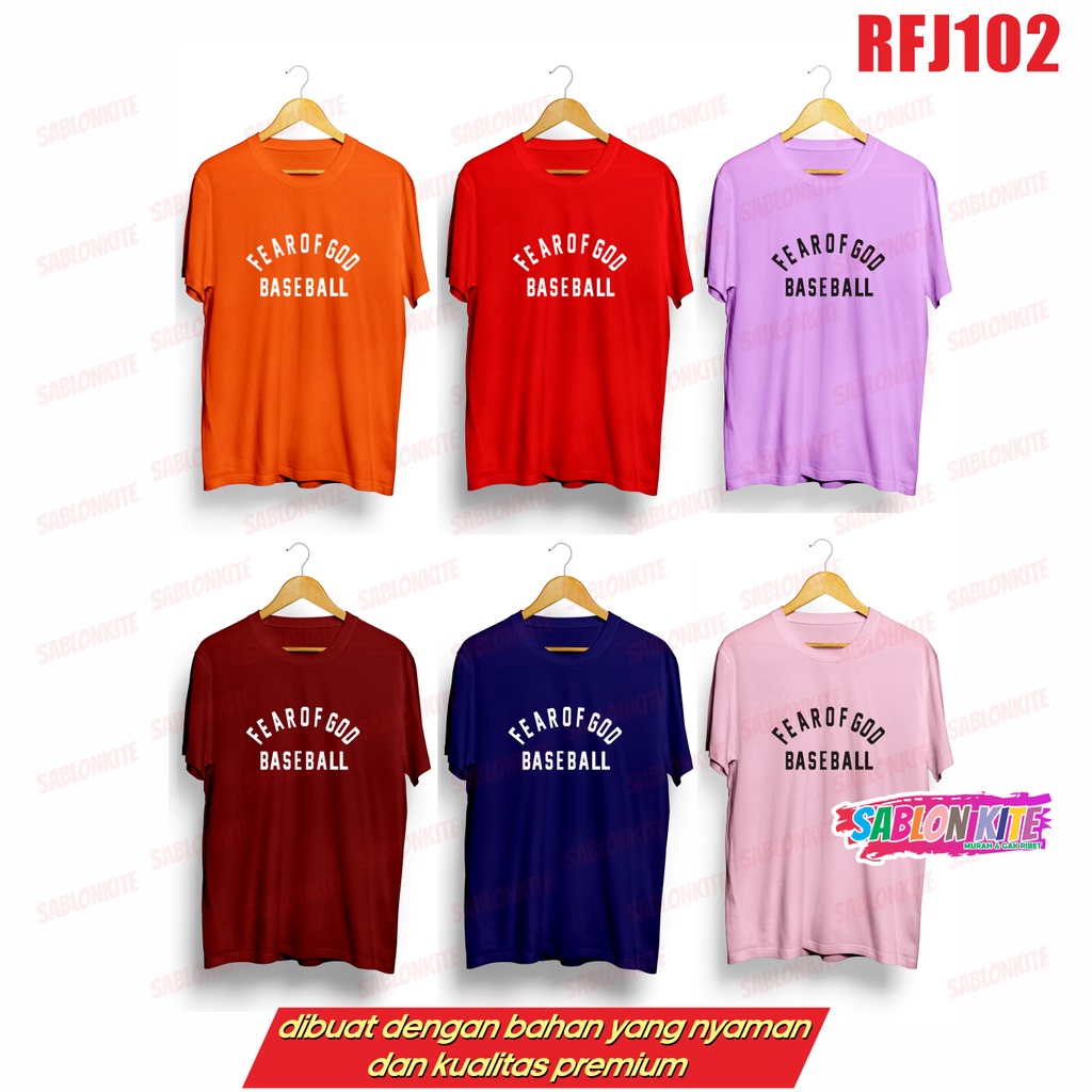 MURAH!!! KAOS KPOP RM NAMJOON FEAR BASEBALL RFJ102 UNISEX