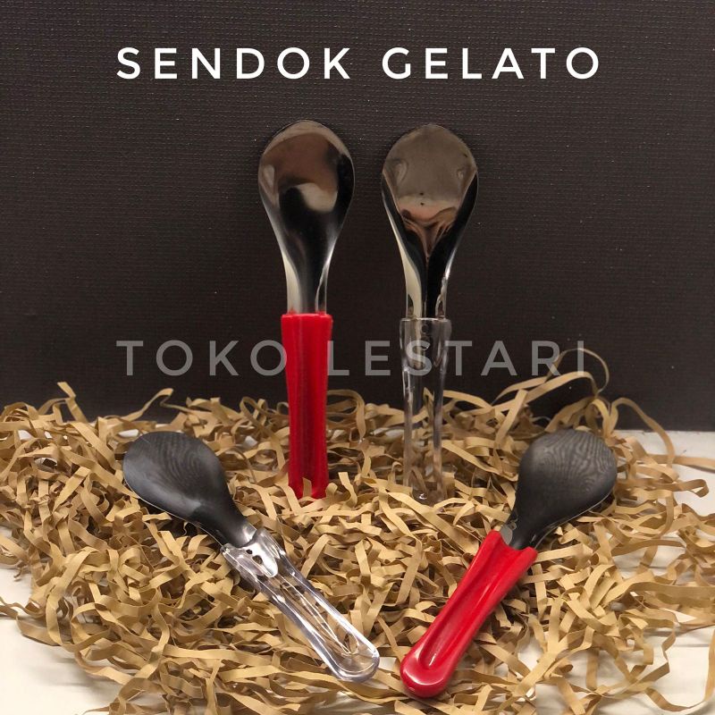 Scoop Gelato / Sendok Gelato / Spatula Gelato