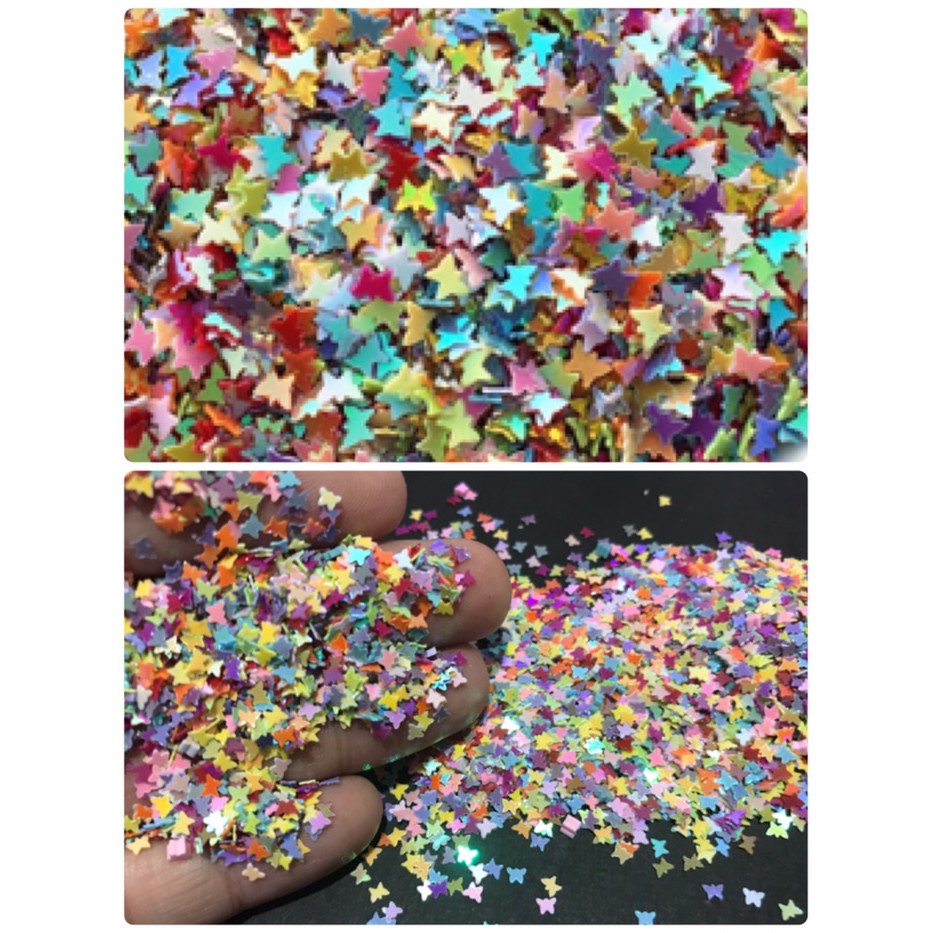 Butterfly glitter butterfly sprinkle glitter kupu kupu spring