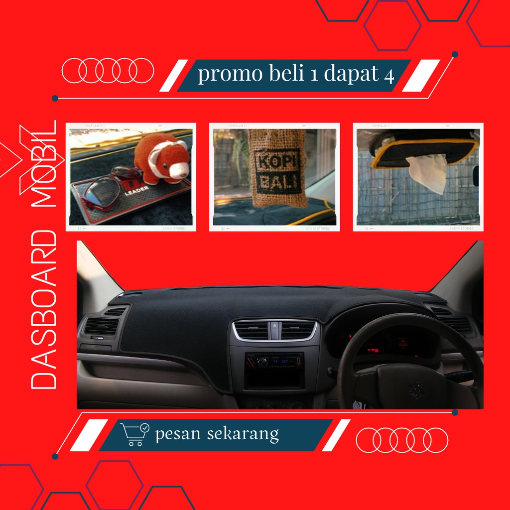 Cover Dashboard Mobil Suzuki Ertiga 2012 - 2017