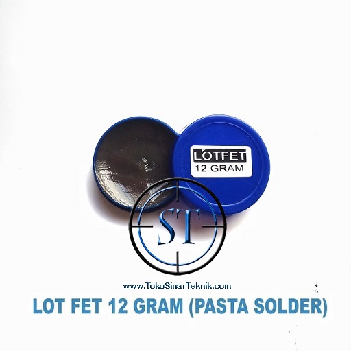 Lotfet 12 Gr Pembersih Solder Minyak Songka Soldering grease Lotfett Siongka Patri Bullat Tinning clean