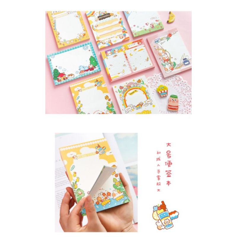 

Buku Notebook/catatan Kecil Motif Kartun Kucing Lucu Gaya Korea