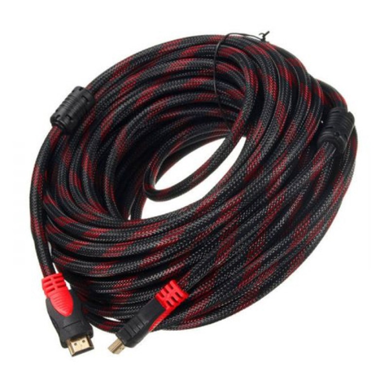 Cable hdtv 1.4 bestlink 15m gold m-m net full hd 3d for pc laptop dvd ps - Kabel hdtv indobestlink 15 meter male jaring 1080p