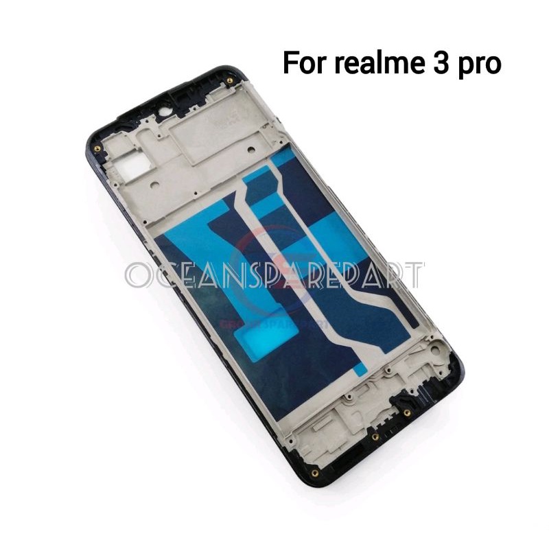 FRAME LCD REALME 3RO / BEZEL MIDDLE / TATAKAN LCD REALME 3 PRO