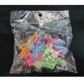  Jepit rambut poni  letter T mini isi 12 pcs Shopee Indonesia