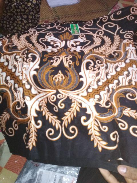 Bswart Batik Hrb026 Kenongo Hem Pendek Padi Pekalongan M L Xl Batik Pria Murah Modern Grosir