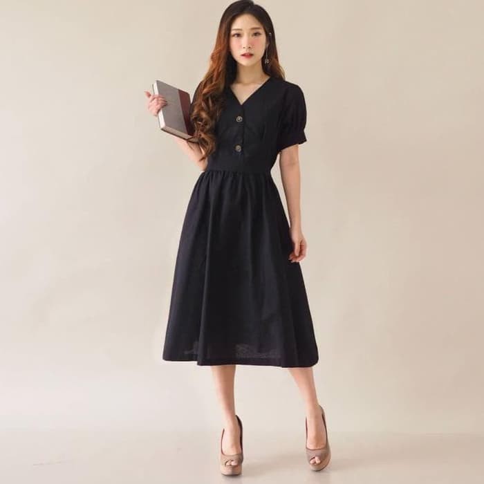 HANNA ISWARA Callie Ribbon Dress  5 WARNA HANNA ISWARA