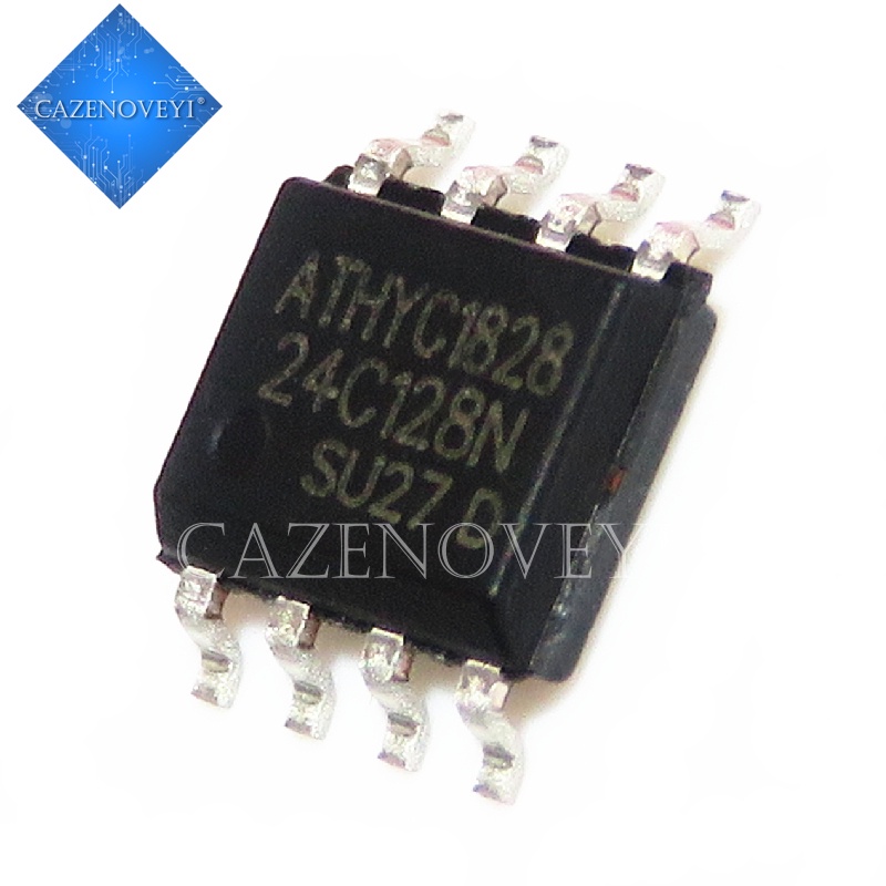 10pcs Ic At24C128 24c128 At24C128N At24C128An At24C128N-10Su-2.7 Memory Sop-8